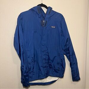 Patagonia Men's Blue Raincoat